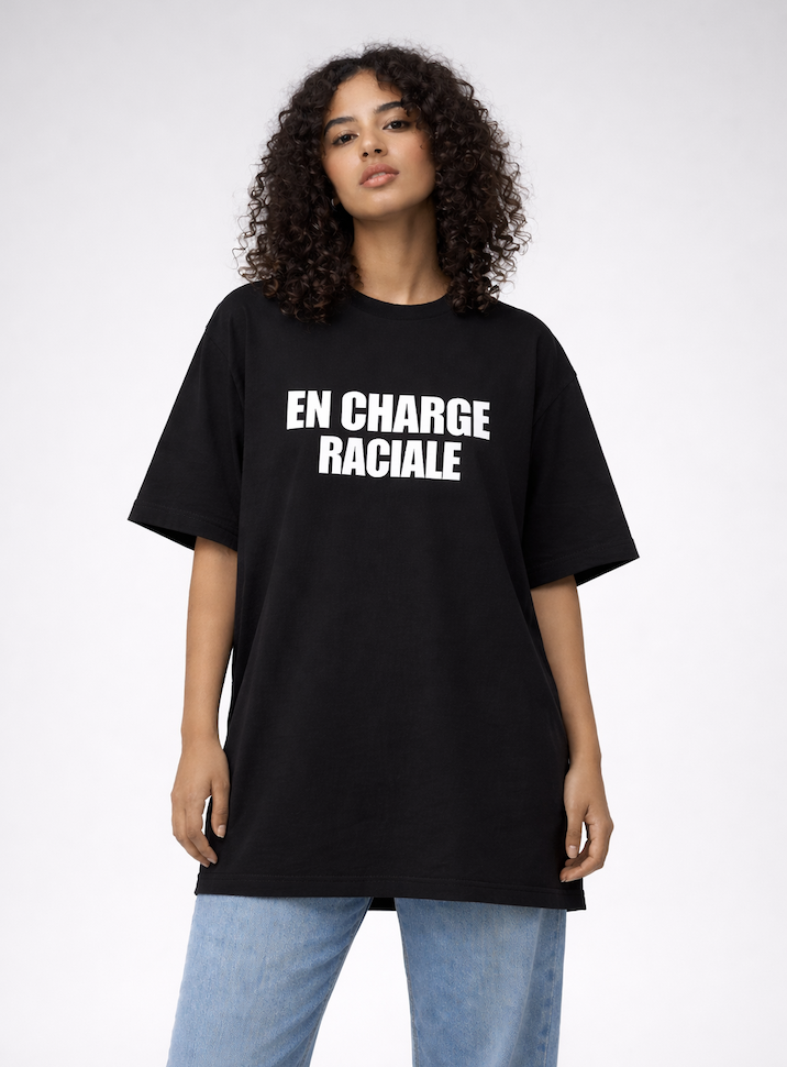 T-shirt "EN CHARGE RACIALE"